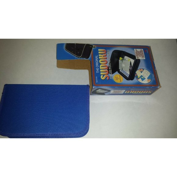 Cardinal Game The Original Sudoku Deluxe Portfolio Game 2005 Unused - Picture 5 of 5